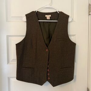 Sundance women’s tweed vest, excellent condition, size XL